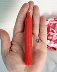Colorful Paraffin Wax Chime Candle for Candle Magic & Rituals | Choose Your Color - Red Candle