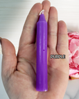 Colorful Paraffin Wax Chime Candle for Candle Magic & Rituals | Choose Your Color - Purple Candle