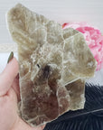 Unique Muscovite Mica Mineral Cleavage Natural Rough Gemstone Slice | Valhalla - 1