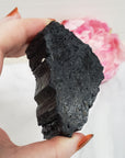 Unique Large Raw Black Tourmaline Crystal Natural Rough Gemstone | Valiant
