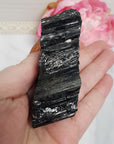 Unique Large Raw Black Tourmaline Crystal Natural Rough Gemstone | Valiant - 2