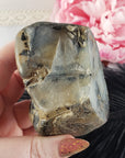 Unique Jumbo Dendritic Agate Crystal Natural Freeform Gemstone | Veil - 3
