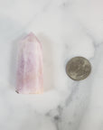 Unique Kunzite Spodumene Crystal Tower Natural Gemstone Point | Wisteria - 5