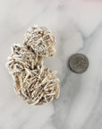 Unique Desert Rose Selenite Crystal Cluster Heat Treated Rough Mineral Formation | Wreath - 5