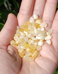 Yellow Calcite Crystal Natural Gemstone Chips By the Ounce - 1