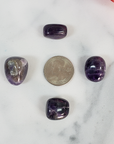 Deep Purple Amethyst Crystal Natural Gemstone Tumbled Stone | High Quality - 3