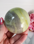 Unique Infinite Serpentine Crystal Sphere Natural Gemstone Orb | 60mm | Affinity - 7