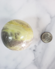 Unique Infinite Serpentine Crystal Sphere Natural Gemstone Orb | 60mm | Affinity - 5