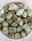 Aquamarine Stone Beryl Crystal Natural Gemstone Tumbled Stone | One Stone - 3