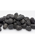 Lava Rock Scoria Black Basalt Natural Gemstone Tumbled Stone - 3