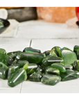 Green Bowenite Antigorite Natural Gemstone Tumbled Stone - 5