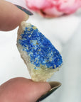 Unique Linarite on Matrix Stone Natural Mineral Formation | Carolina