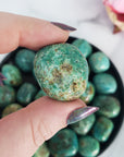Chrysocolla Stone Natural Crystal Gemstone Tumbled Stone - 3
