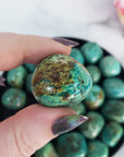 Chrysocolla Stone Natural Crystal Gemstone Tumbled Stone - 6