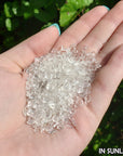 Quartz Crystal Natural Gemstone Chips By the Ounce - 4