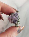 Unique Purple Scapolite Crystal Natural Mineral Formation Rough Gemstone | Consideration