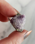 Unique Purple Scapolite Crystal Natural Mineral Formation Rough Gemstone | Consideration - 2