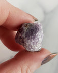 Unique Purple Scapolite Crystal Natural Mineral Formation Rough Gemstone | Consideration - 4