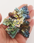 Unique Jumbo Bismuth Crystal Cluster | Curcubeu