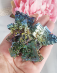 Unique Jumbo Bismuth Crystal Cluster | Curcubeu - 1