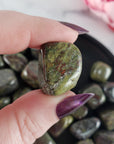 Dragon Stone Dragon's Blood Jasper Natural Crystal Tumbled Stone | One Stone | 11