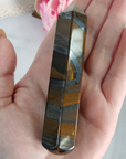 Unique Tiger Iron Hematite Stone Natural Crystal Wand Massage Tool | East - 4