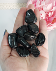 Black Onyx Crystal Natural Gemstone Freeform Tumbled Stone | Multiple Sizes - Small