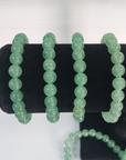 Green Aventurine Crystal Natural Gemstone 7-8mm Beaded Bracelet - 4