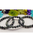 Kambaba Jasper Natural Gemstone 7-8mm Beaded Bracelet - 1