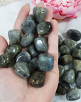 Labradorite Crystal Natural Gemstone Tumbled Stone - 5