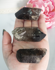 Smoky Quartz Crystal Natural Gemstone Raw Crystal Point | Large - 2
