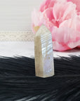 Unique Moonstone Crystal Tower Point High Quality Natural Gemstone Obelisk | Luna - 5