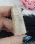 Unique Moonstone Crystal Tower Point High Quality Natural Gemstone Obelisk | Luna - 7