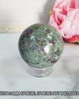 Plastic Display Stand for Gemstone Spheres, Crystal Geodes, & Stone Eggs | Medium - 2