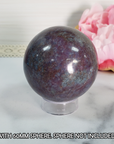 Plastic Display Stand for Gemstone Spheres, Crystal Geodes, & Stone Eggs | Medium - 6