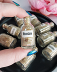 Moonstone Crystal Natural Gemstone Chips in Glass Bottle-1