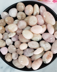Morganite Pink Beryl Crystal Natural Gemstone Tumbled Stone | Multiple Sizes - 2