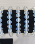 Opalite Crystal Manmade Gemstone 7-8mm Bead Bracelet | Rainbow Crystals