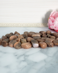 Peach Moonstone Crystal Natural Gemstone Tumbled Stone - 4