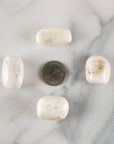 Pink Mangano Calcite Mineral Natural Crystal Tumbled Stone - 3