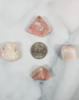 Pink Opal Crystal Natural Gemstone Tumbled Stone | One Stone - 3