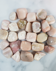 Pink Opal Crystal Natural Gemstone Tumbled Stone | One Stone - 7