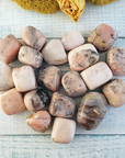 Pink Opal Crystal Natural Gemstone Tumbled Stone | One Stone - 5