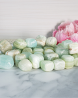 Pistachio Green Calcite Crystal Natural Gemstone Tumbled Stone - 4