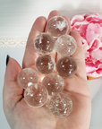 Quartz Crystal Sphere Natural Gemstone Orb Stone Marble | SMALL | Multiple Sizes - 13