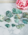 Chrysocolla Stone Natural Raw Rough Gemstone | Multiple Sizes - 7