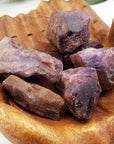 Raw Red Amethyst Crystals Natural Rough Gemstones - 2