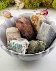 Mystery Healing Crystals Set | Natural Raw Gemstones for Crystal Healing, Rock Tumbler, & Jewelry Making