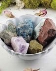 Mystery Healing Crystals Set | Natural Raw Gemstones for Crystal Healing, Rock Tumbler, & Jewelry Making - 4