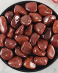 Red Jasper Crystal Natural Gemstone Tumbled Stone | Root Chakra Stones